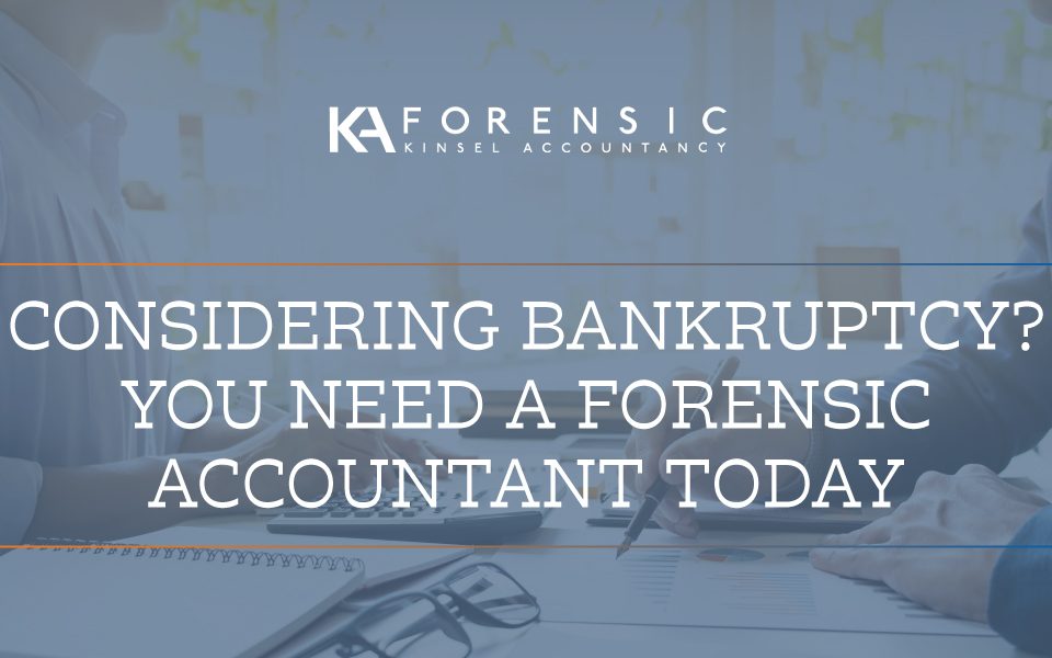 Why do you need a forensic accountant